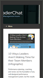 Mobile Screenshot of leaderchat.org